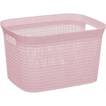 Koš na prádlo Volně stojící koš na prádlo 5five Simply Smart 25 l, růžový