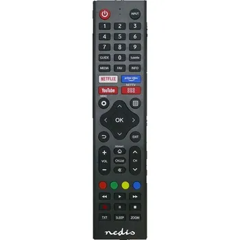 Dálkový ovladač Nedis TVRC45HIBK - Náhradní Dálkový Ovladač | Hi-Sense TV | Předprogramovaný | Černá