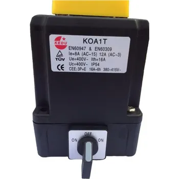 vypínač VYPÍNAČ / SPÍNAČ pro 3fázový MOTOR KEDU KOA1TD vpřed / vzad, změna směru otáčení