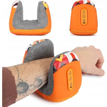 Masážní přístroj MASÁŽNÍ PŘÍSTROJ NA RUCE A ZÁPĚSTÍ 3v1 S FUNKCÍ VYHŘÍVÁNÍ A 3 REŽIMY MASÁŽE HABYS