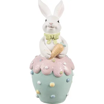 Clayre & Eef - Dekorativní figurka králíka 6PR5173