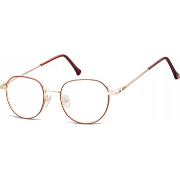 Brýlová obroučka Obruby brýlí Sunoptic unisex oválné červené