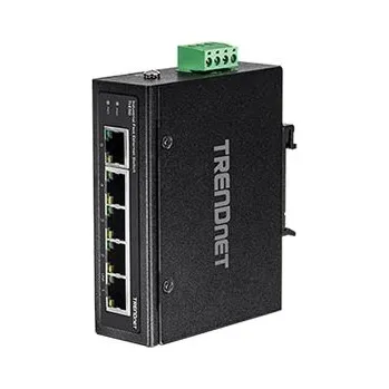 Switch TRENDnet Průmyslový ethernet přepínač 100Mb, 5 portů (TI-E50) - 21.22.1435