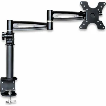Monitor TECHLY 301191 Desk LED/LCD monitor double arm 13-27 6kg VESA adjustable black