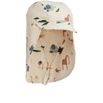 Klobouk Liewood Klobouk Cecilia Safari sandy mix Velikost: 6-9 měsíců