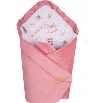 Zavinovačka Dětská zavinovačka zavinovačka pro holčičku růžová myBaby VELVET bavlna 100%