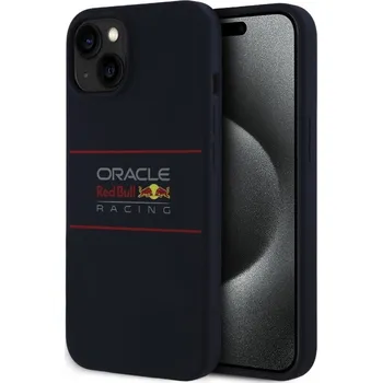 Pouzdro na mobilní telefon Red Bull Silicone Horizontal Logo MagSafe Zadní Kryt pro iPhone 15 Navy Vstupte do světa rychlosti a preciznosti s originálním krytem Oracle Red Bull Racing, který přináší špičkovou ochranu pro váš t