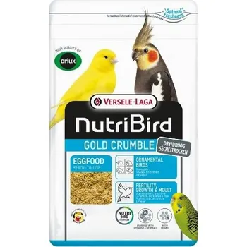 Krmivo pro ptáka VERSELE-LAGA NutriBird Gold Crumble - suché vaječné krmivo do smíšených voliér (všechny druhy) 10kg