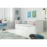 FALCO Rozkládací postel s matracemi Harwig bílá