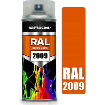 Barva ve spreji AKRYLOVÝ LAK VE SPREJI RAL 2009 ORANŽOVÁ POLOMATNÁ