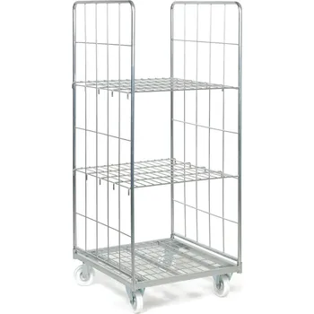 Rollkontejner, 2 police, 1660 x 710 x 810 mm