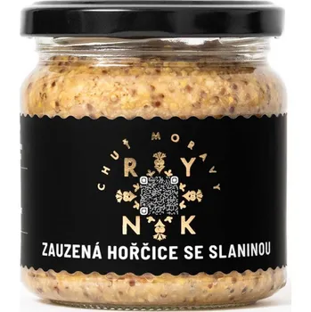 Pesto Chuť Moravy RYNK Zauzená hořčice se slaninou 200g