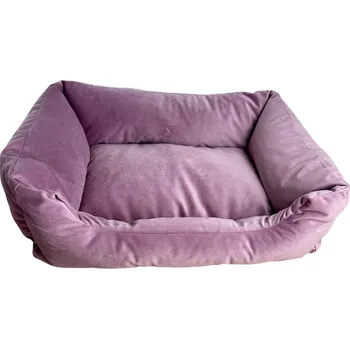 Pelíšek pro psa PELÍŠEK podložka polštář matrace pro psa kočku S VELVET RŮŽOVÁ