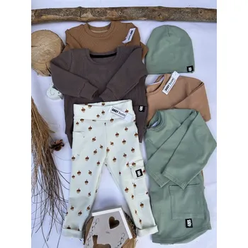 ANDY Boom tričko STREET oliva s dlouhým rukávem Velikost děti: 104