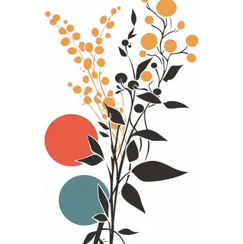 Plakát Plakát Rozkvétající Život bez rámu 67,5 x 95 cm