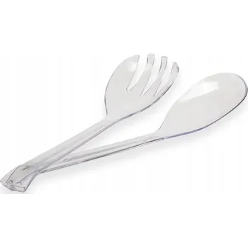 Příbor Salátové příbory plastové Sagad Cristal sada 2 kusů mix 0525