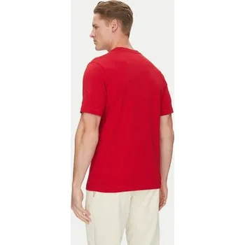 Pánské tričko Tommy Hilfiger T-Shirt Script Logo MW0MW33691 Červená Regular Fit M