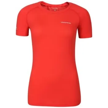 Dámské tričko DC NKRZ dámské funkční triko s krátkým rukávem jahodová M