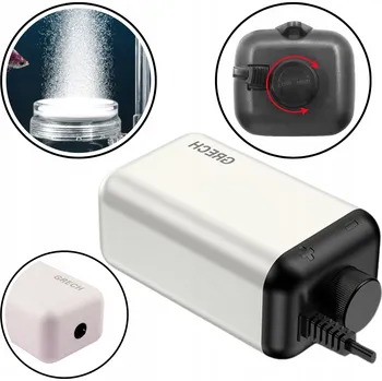 Akvárium VZDUCHOVÝ ČERPADLO S REGULACÍ VÝKONU PRO AKVÁRIUM, VZDUCHOVÁNÍ 100L/h, PRO AKVÁRIA 40-80L