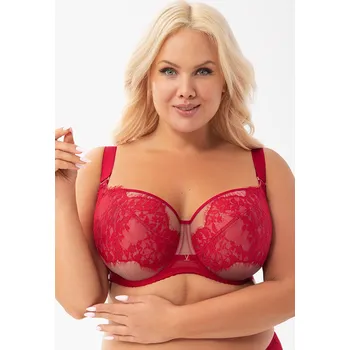 Podprsenka Podprsenka Gorsenia K888 Poesia Barva: Červená, Velikost: 65G