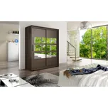 FALCO Šatní skříň Wentura VII Odstín: Choco