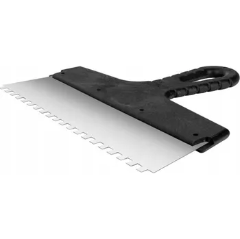 Malířská špachtle Nerezová fasádní špachtle zubatá 150 mm, zub 6x6 mm 060 048