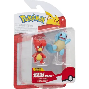 Figurka Jazwares Pokémon Battle Set Figurka Magby & Squirtle