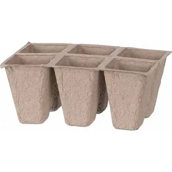 Sadbovač Sadbovač papírový 6 sazenic Herrison 20x30mm, 1bal. 4 ks