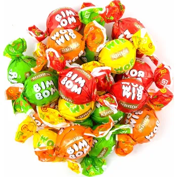 Čokoláda NUTSMAN Bonbony s ovocnou náplní Bim Bom Množství: 250 g