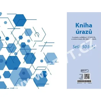 Sešit kniha úrazů, sešit A4 50 listů
