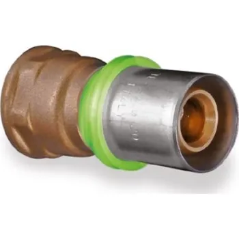 Fitinka Easy EASY+ 801 přechod 20x3/4", s vnitřním závitem, lisovací, voda, mosaz