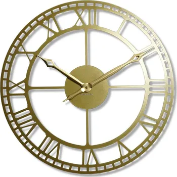 Hodiny Flexistyle z21a - velké nástěnné kovové hodiny s průměrem 50 cm