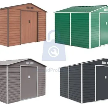 Zahradní domek Domek zahradní GAH, plechový 277 x 319 x 202 šedý, balení 1 ks