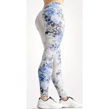 Dámské legíny UTOPY Dámské sportovní legíny Pure Beauty - Blue Edition Velikost: XS