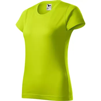 Dámské tričko Malfini Basic limetkové