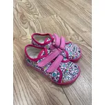 Barefoot plátěné tenisky BEDA PLAYFUL - MUSIC (BFN 170040/TEX/W), Beda Barefoot Velikost: 32