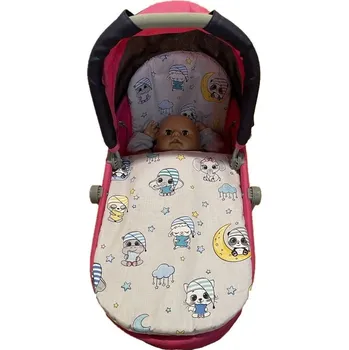 Doplněk pro panenku SDS Peřinky do kočárku pro panenky Usínáčci