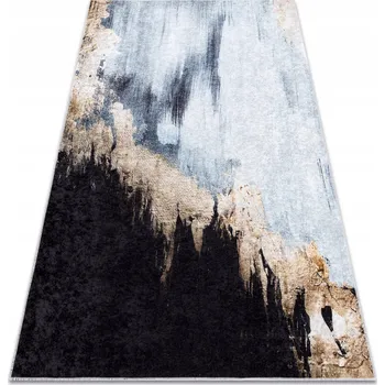 Koberec Koberec protiskluzový, pratelný, mramor zlatý 120x170