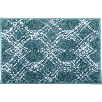 Koupelnová předložka decoDoma Exklusiv předložka do koupelny 50 x 80 cm modrá