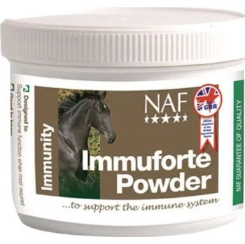 Pro koně NAF Immuforte powder na imunitu a podporu oslabeného obranného systému 150g (prášek)