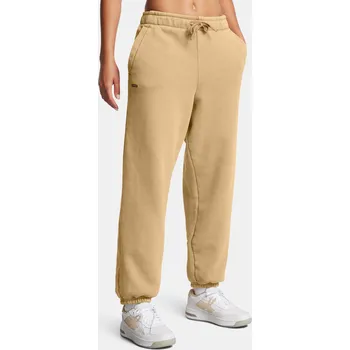 Dámské kalhoty Dámské kalhoty Under Armour UA Icon HWT Flc OS Pant- 1386488-263 Hnědá LG