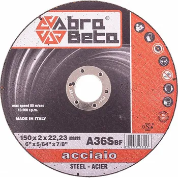 Řezný kotouč Abra Beta Kotouč řezný na ocel rovný 150x2, Ř/R