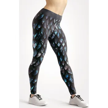 Dámské legíny UTOPY Dámské sportovní legíny Dragon Shard Velikost: XL