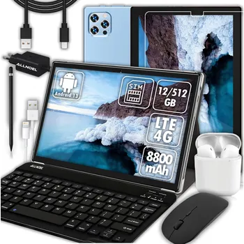 Tablet Tablet ALLNOEL T900 4G 10,1" 12 GB / 512 GB modrý