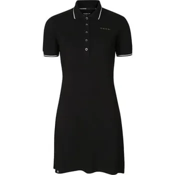 Dámské tričko PROGRESS ANETA dámské sportovní pološaty bambus/bavlna černá L