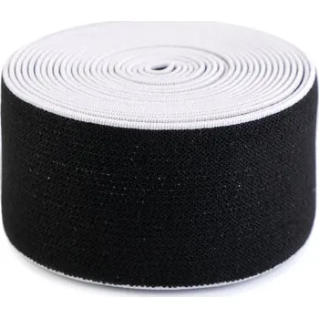 Textilní guma Pruženka, guma, BÍLÁ, 4 cm, 1 metr