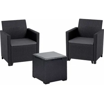 Zahradní sestava KETER Balkonový set MARIANNE | grafit