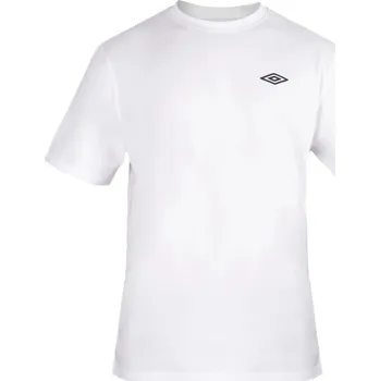 Pánské tričko pánské tričko UMBRO - WHITE SMALL LOGO - XL (Umbro T-Shirt)