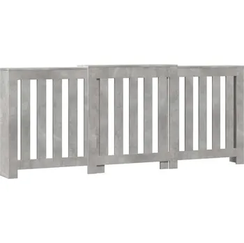 Kryt na radiátor 852765 205 x 21,5 x 83,5 cm betonově šedý