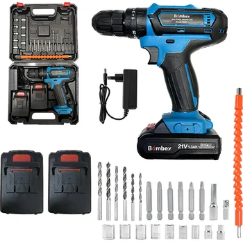 AKU Ruční vrtačka + Náhradní baterie + Příslušenství